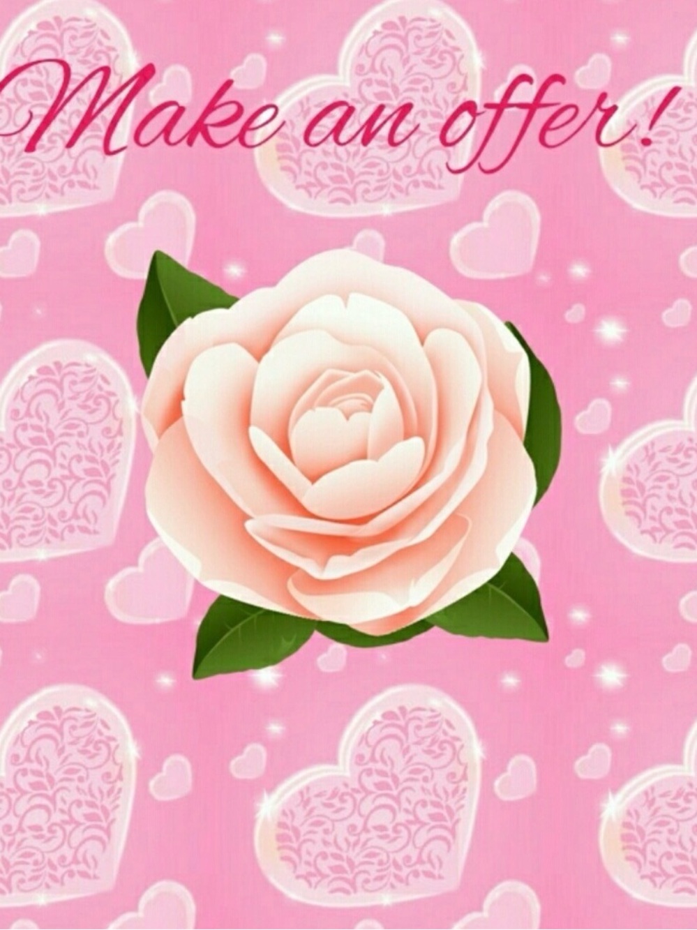 Floral Pink Rose Wall Art Print - Brand: